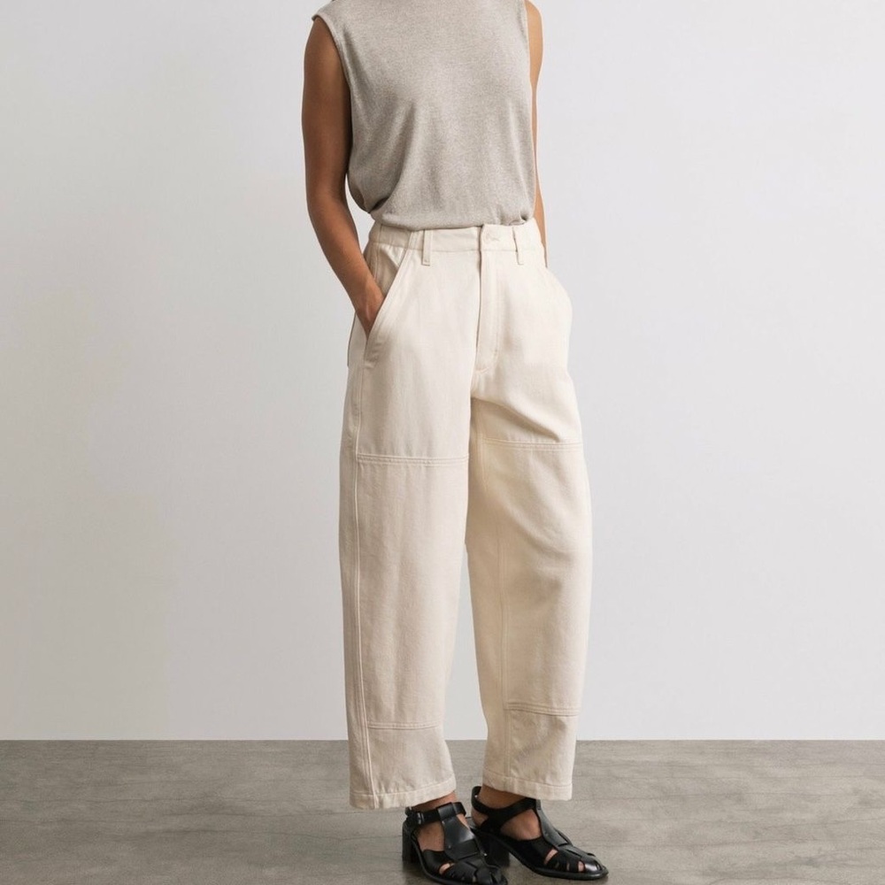 OZMA Jardin Pants in Putty size XXL